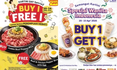 24 Promo Makanan dan Minuman Hari Kartini