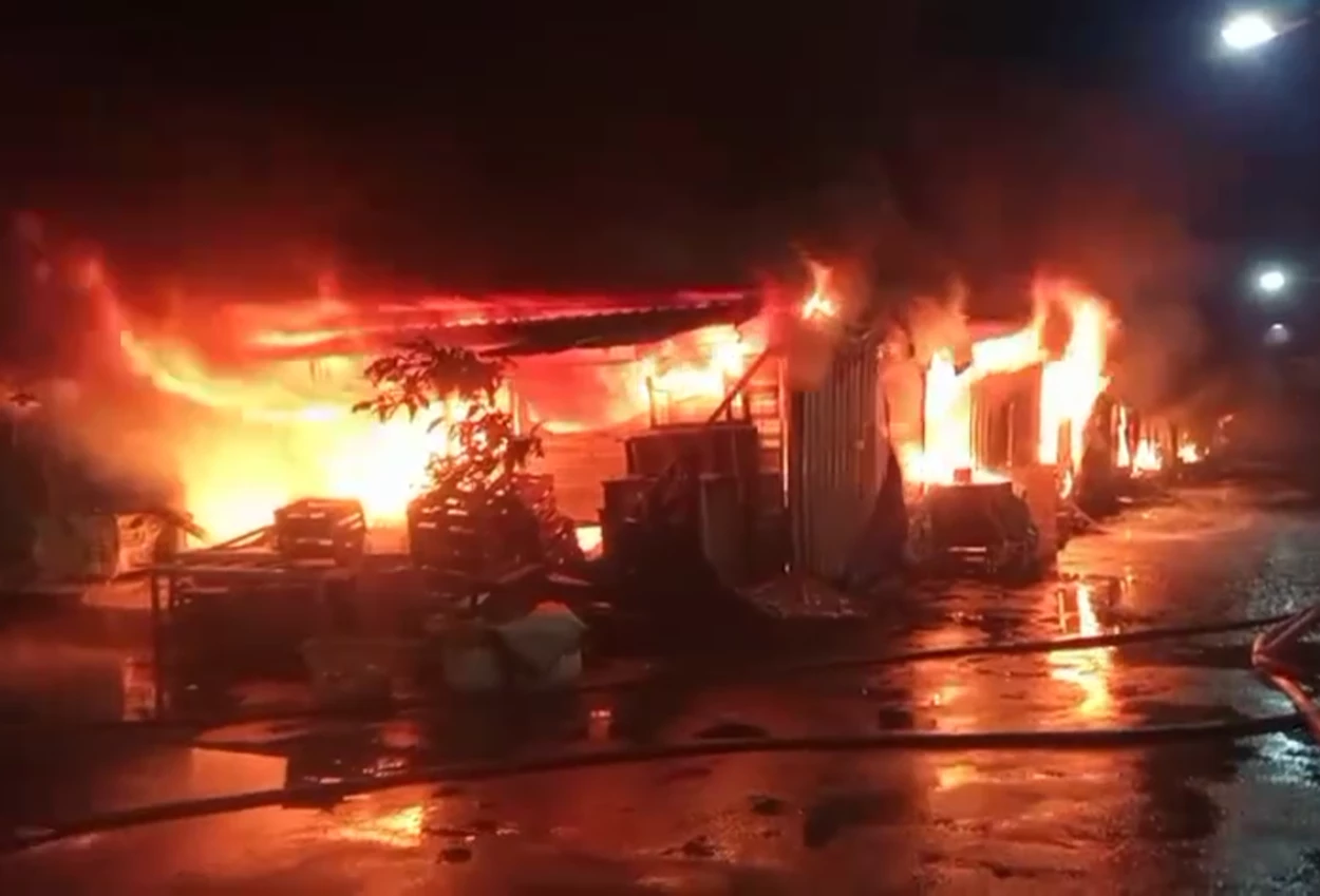 480 Kios Hangus dalam Kebakaran Pasar Kanjengan Semarang, Api Diduga Berasal dari Sini