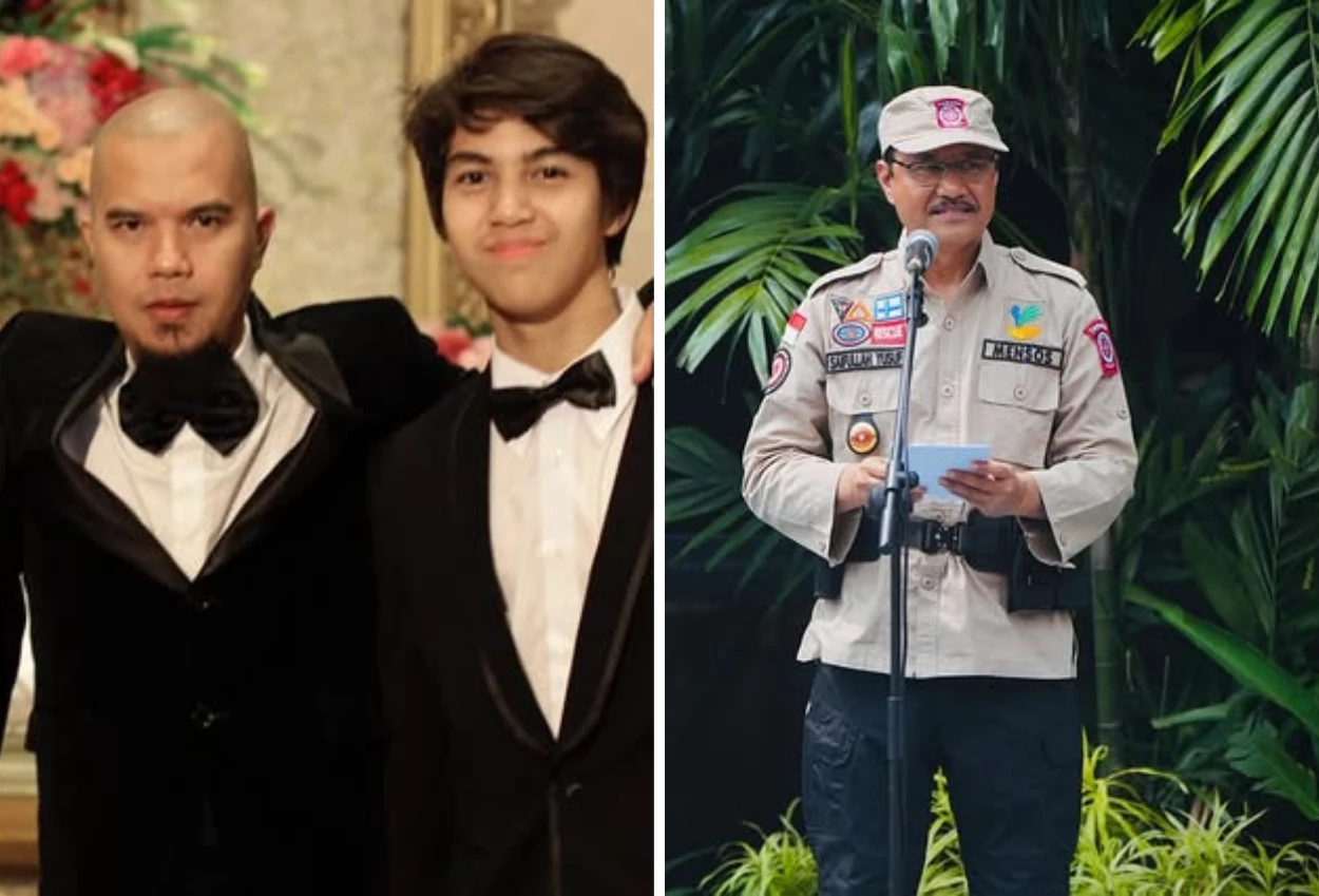 Ahmad Dhani Temui Gus Ipul, Antar Undangan Pernikahan El Rumi dan Syifa Hadju