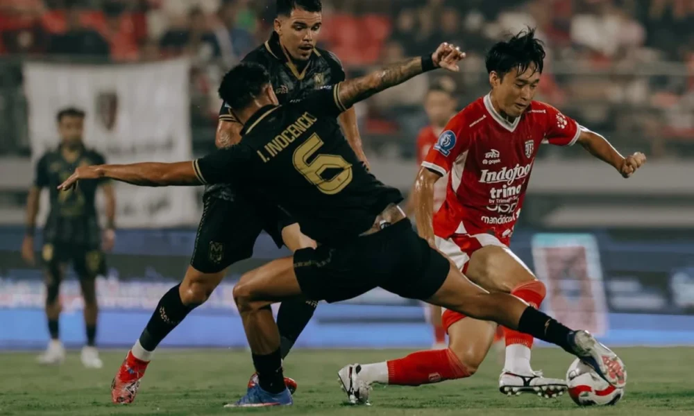 Bali United vs Malut United 4 1 Serdadu Tridatu 10 Besar Klasemen Super League