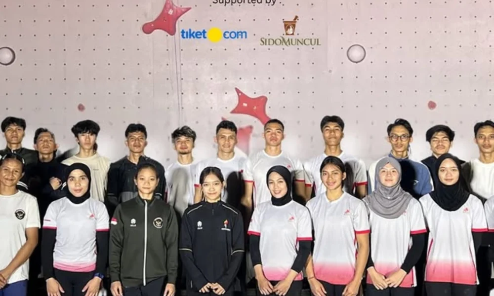 Bidik Tiket Asian Games, 16 Atlet Panjat Tebing Tiba di Tiongkok