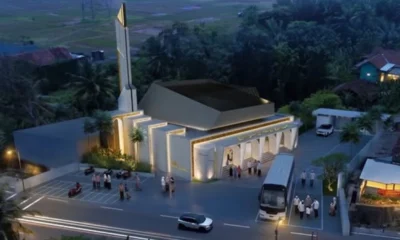 Bos Rokok Bangun Masjid di Lokasi Kecelakaan yang Menyebabkan Istrinya Tewas