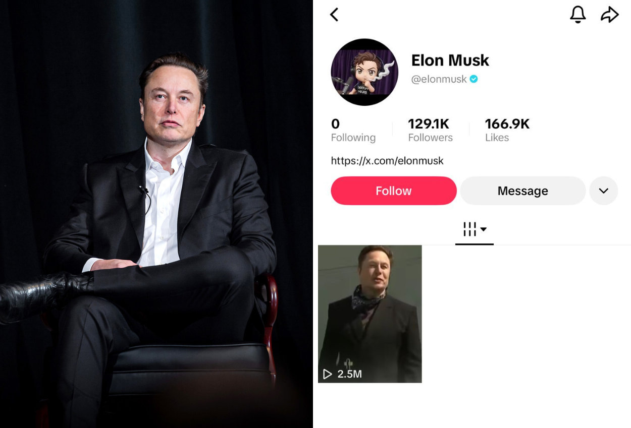 Bos X, Elon Musk Kini Punya Akun TikTok!