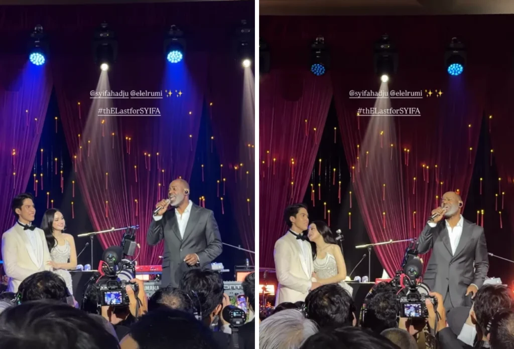 Brian Mcknight Meriahkan Pernikahan El Rumi dan Syifa Hadju. Bawakan Lagu Hits Ini (2)