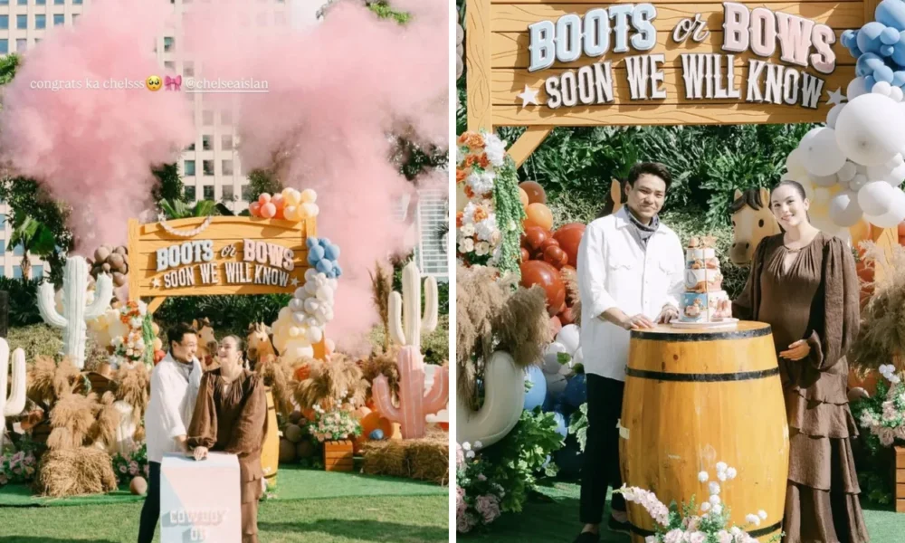 Chelsea Islan dan Suami Gelar Gender Reveal Tema Koboi, Spill Jenis Kelamin Anak
