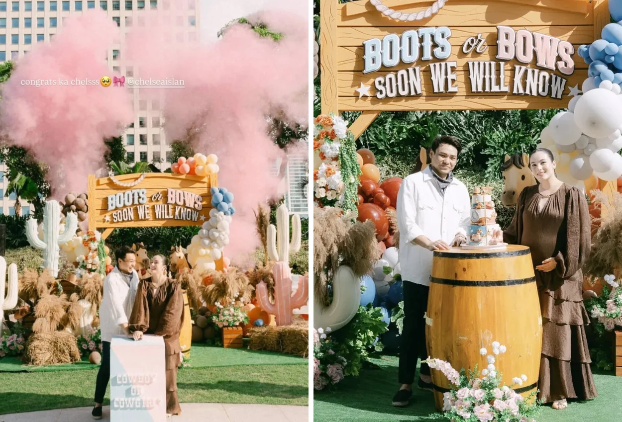Chelsea Islan dan Suami Gelar Gender Reveal Tema Koboi, Spill Jenis Kelamin Anak