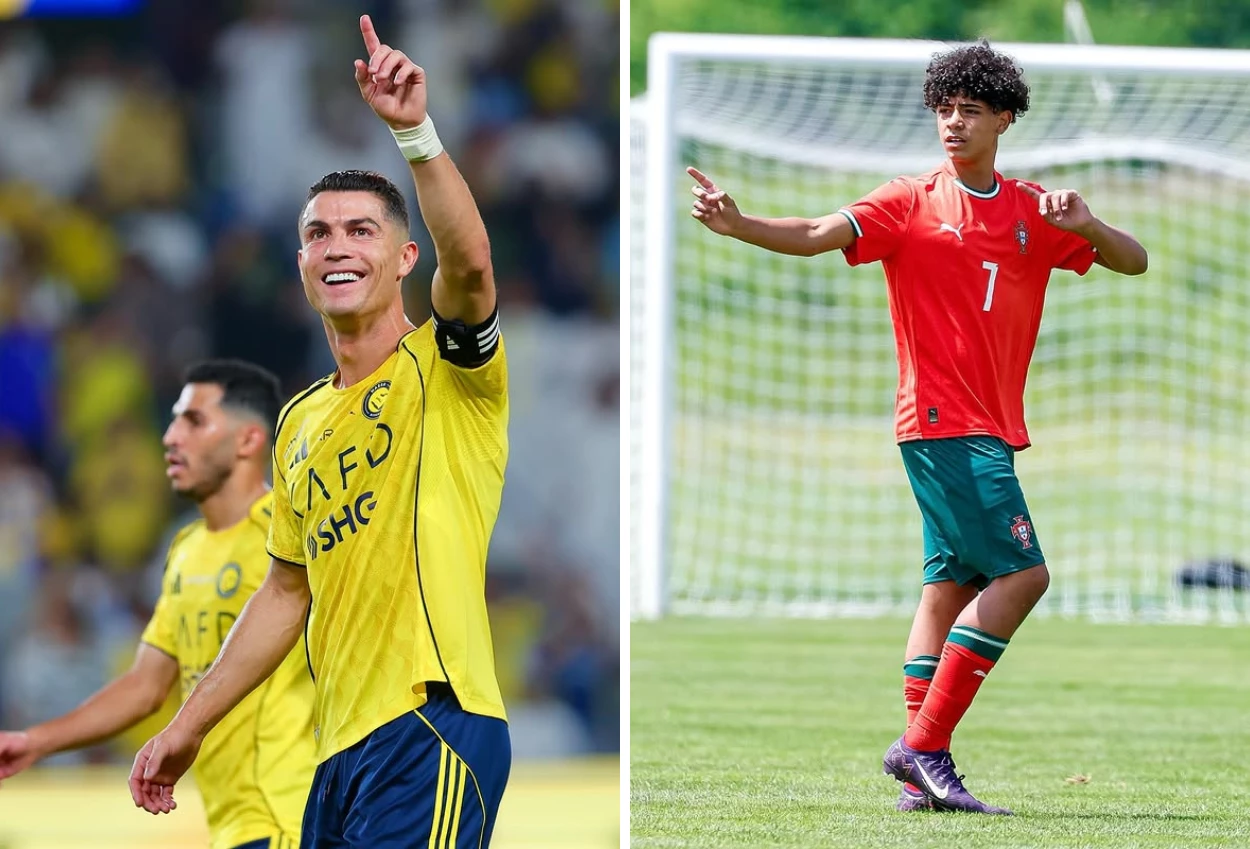 Cristiano Ronaldo Berpeluang Main bareng Anaknya di Al Nassr Musim Depan