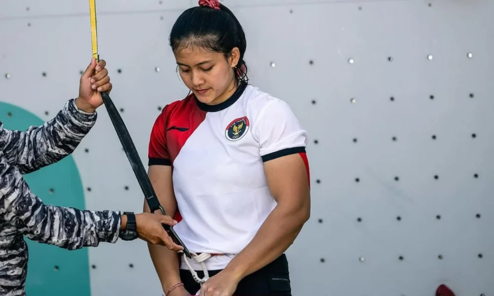 Desak Made Raih Medali Emas World Climbing Asia, Catat Rekor Baru di Speed Putri Asia