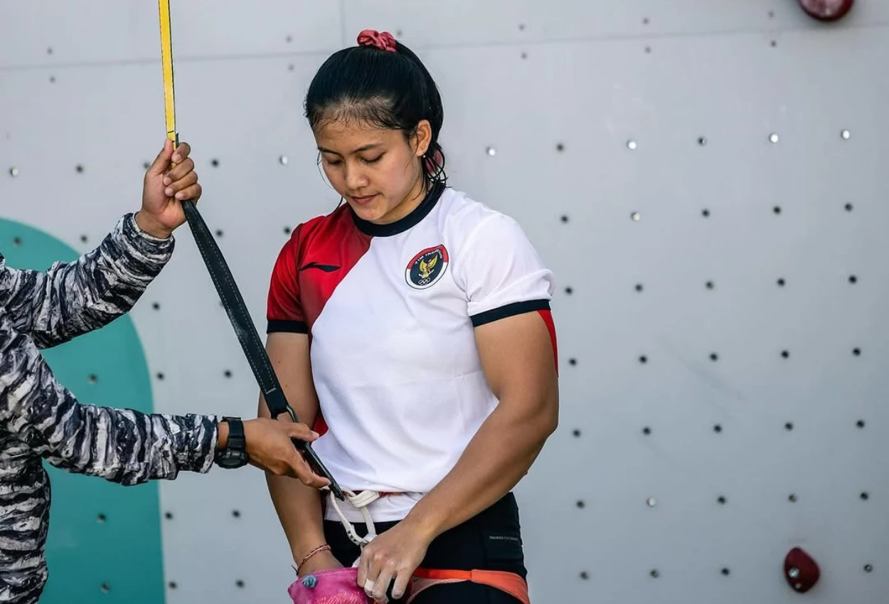 Desak Made Raih Medali Emas World Climbing Asia, Catat Rekor Baru di Speed Putri Asia