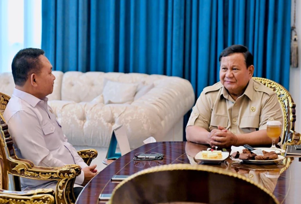 Dudung Abdurachman Temui Prabowo di Istana, Ini yang Dibahas