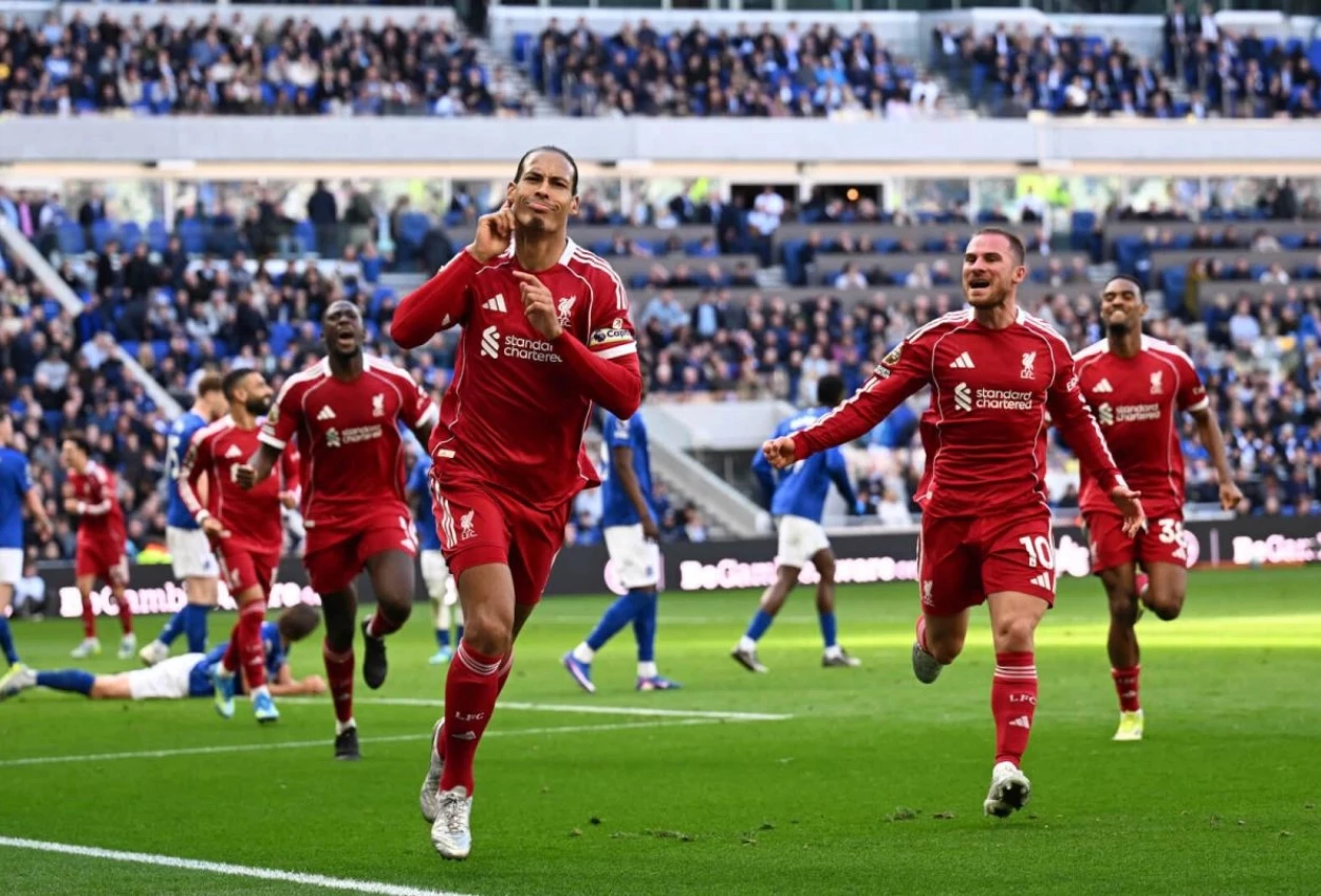 Everton vs Liverpool 1 2 Gol Telat Virgil Selamatkan The Reds