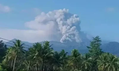 Gunung Dukono di Maluku Utara Kembali Erupsi, Semburkan Kolom Abu hingga 1,2 km