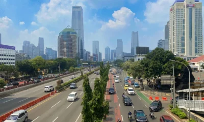 Hari Pertama WFH ASN, Polisi Lalu Lintas Jakarta Lancar