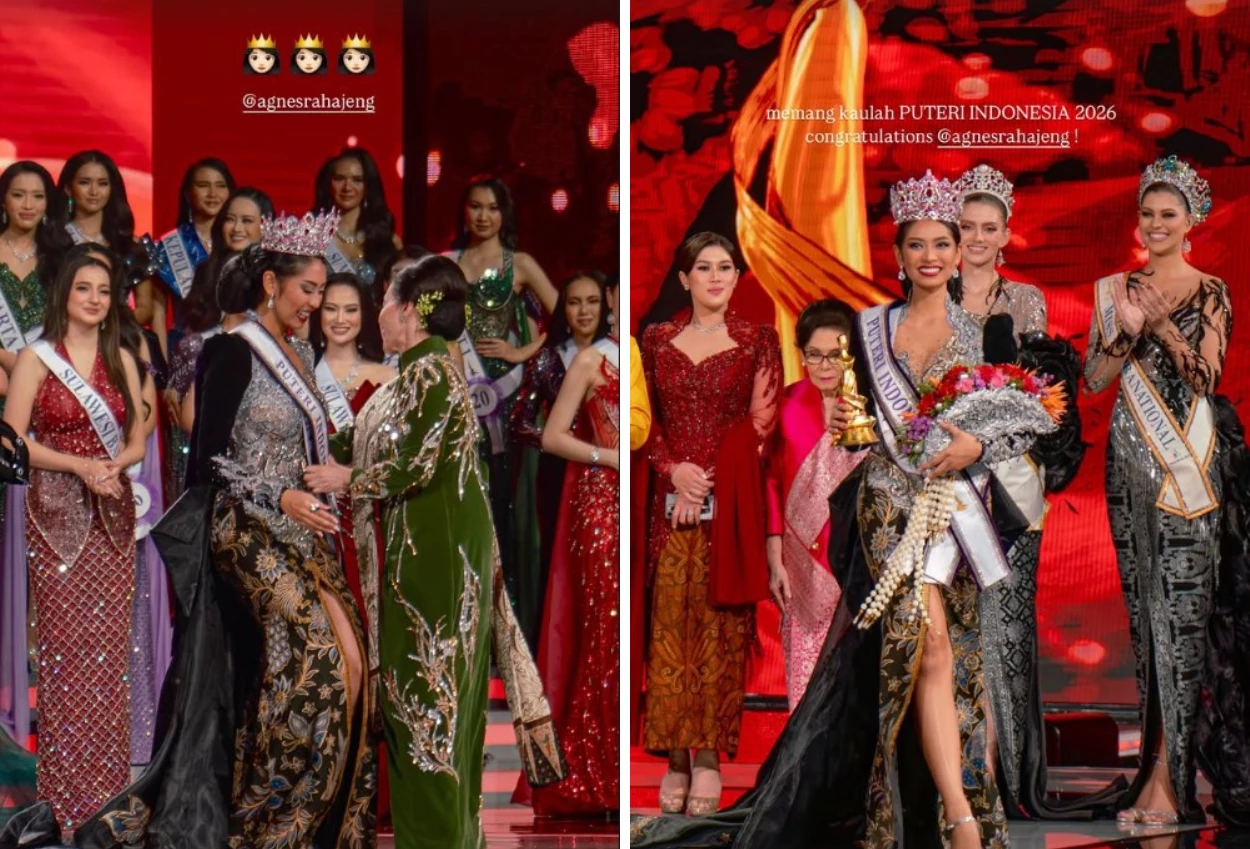 Hasil Lengkap Puteri Indonesia 2026, Wakil Banten Agnes Aditya Rahajeng Juara!