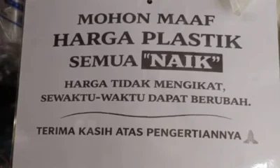 Heboh Harga Plastik Naik, Ternyata Ini Penyebabnya