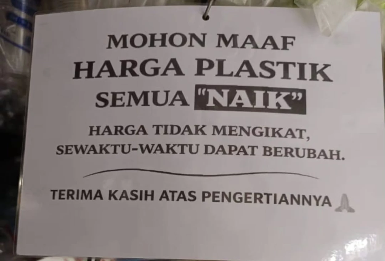 Heboh Harga Plastik Naik, Ternyata Ini Penyebabnya