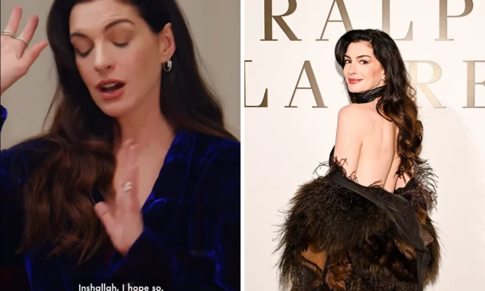 Heboh Ngucap Insyaallah, Anne Hathaway Log In Islam