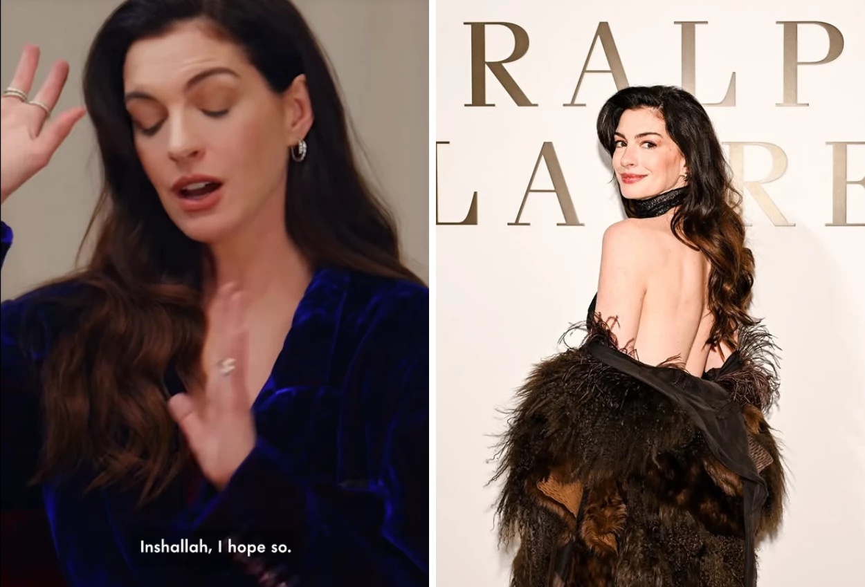 Heboh Ngucap Insyaallah, Anne Hathaway Log In Islam