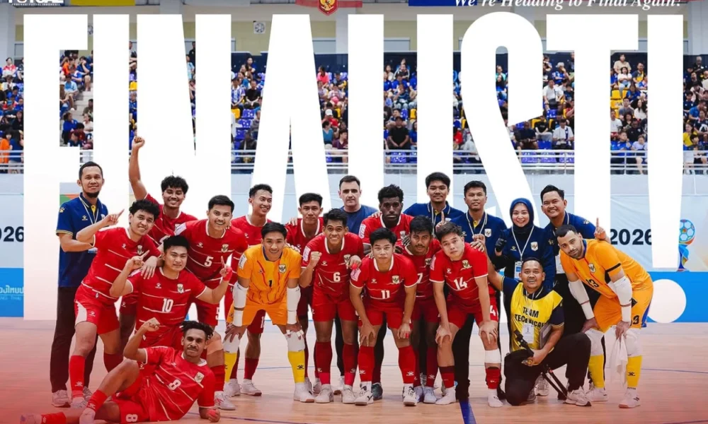 Jadwal dan Live Streaming Final Piala AFF 2026 Timnas Futsal Indonesia vs Thailand