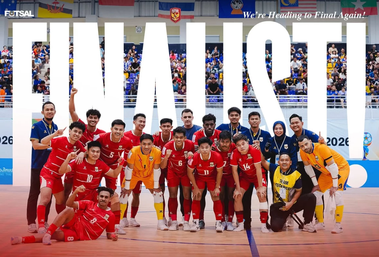 Jadwal dan Live Streaming Final Piala AFF 2026 Timnas Futsal Indonesia vs Thailand