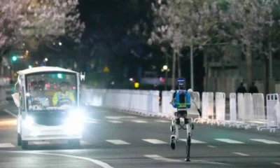 Jelang Lomba, Robot Humanoid Uji Coba Maraton di Beijing