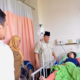Jenguk Korban Kecelakaan KRL, Prabowo Sampaikan Belasungkawa