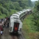 KA Bangunkarta Anjlok, Sejumlah Perjalanan Kereta Dialihkan