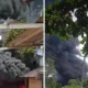 Kebakaran Besar Landa Gudang Sparepart di Sasak Panjang Bogor