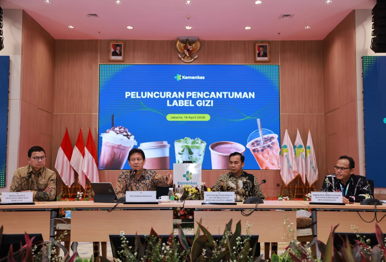 Kemenkes Terbitkan Aturan Nutri Level pada Pangan Siap Saji untuk Cegah Konsumsi Gula Berlebih