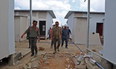 Kepala BNPB Kunjungi Aceh Tamiang, Tinjau Progres Pembangunan Huntara untuk Warga Terdampak Bencana
