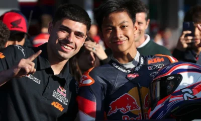 Kiandra Ramadhipa Juara Race 2 Red Bull Rookies Cup 2026 Jerez usai Start Posisi ke
