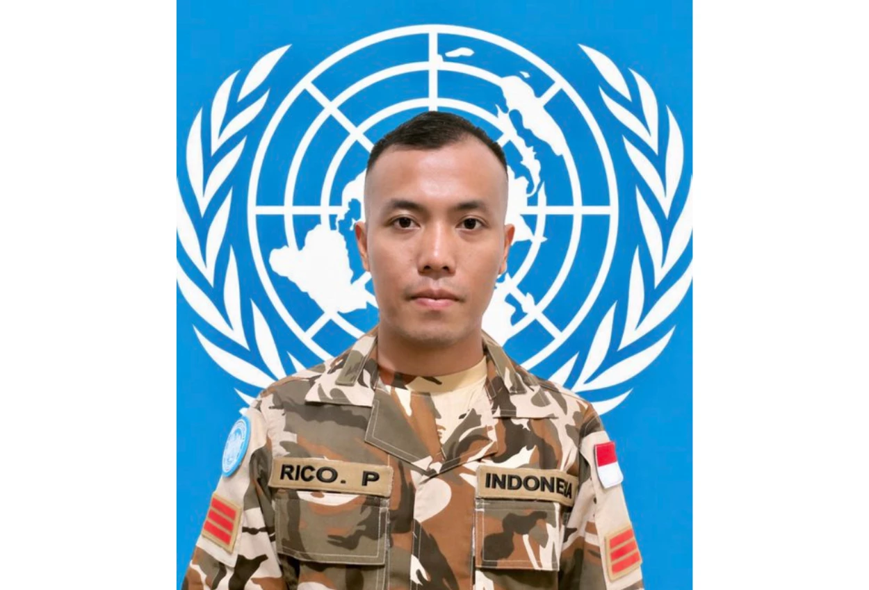 Kopral Rico, Prajurit TNI yang sempat Dirawat Imbas Serangan Israel Gugur