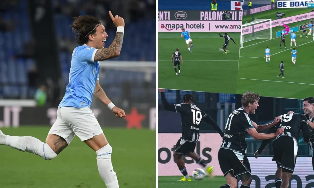 Lazio vs Udinese 3 3 Daniel Maldini Selamatkan Biancocelesti