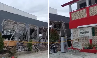 Ledakan di Lapangan Padel Gunung Putri Bogor Rusak Gedung Sekolah, Diduga dari Tabung Gas