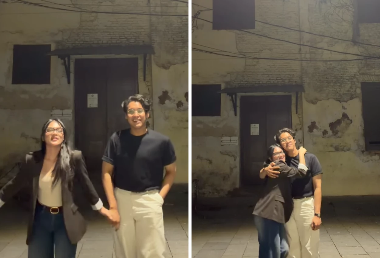 Momen Davina Karamoy dan Ardhito Pramono Pamer Kemesraan saat Kencan di Kota Tua