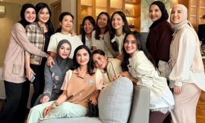 Momen Geng Cendol Rayakan Ulang Tahun Trio Aries Nia Ramadhani, Wulan Guritno, dan Tya Ariestya