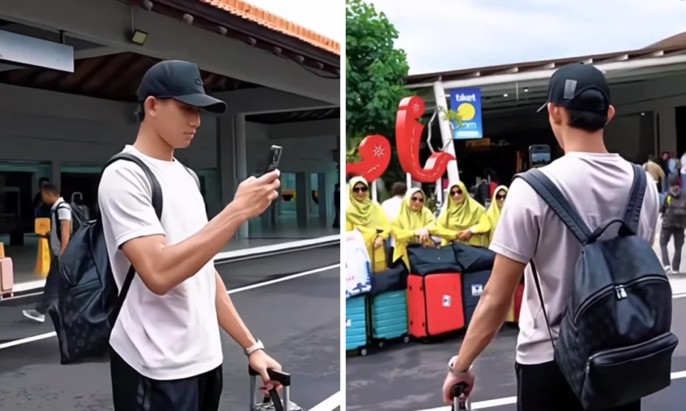 Momen Kocak Rizky Ridho Diminta Fotoin Rombongan Emak Emak