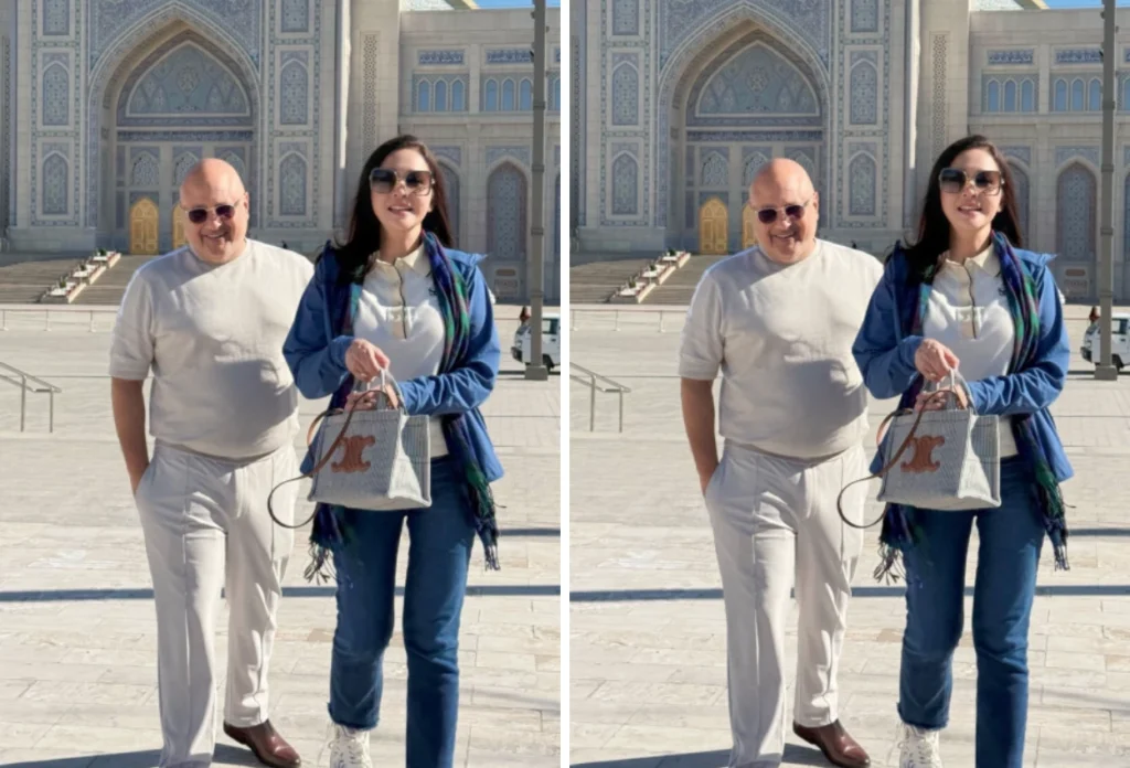Momen Romantis Maia Estianty dan Irwan Mussry saat Berlibur ke Uzbekistan