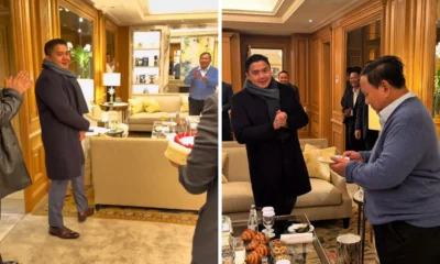 Momen Seskab Teddy Ulang Tahun di Paris, Dapat Surprise dari Prabowo