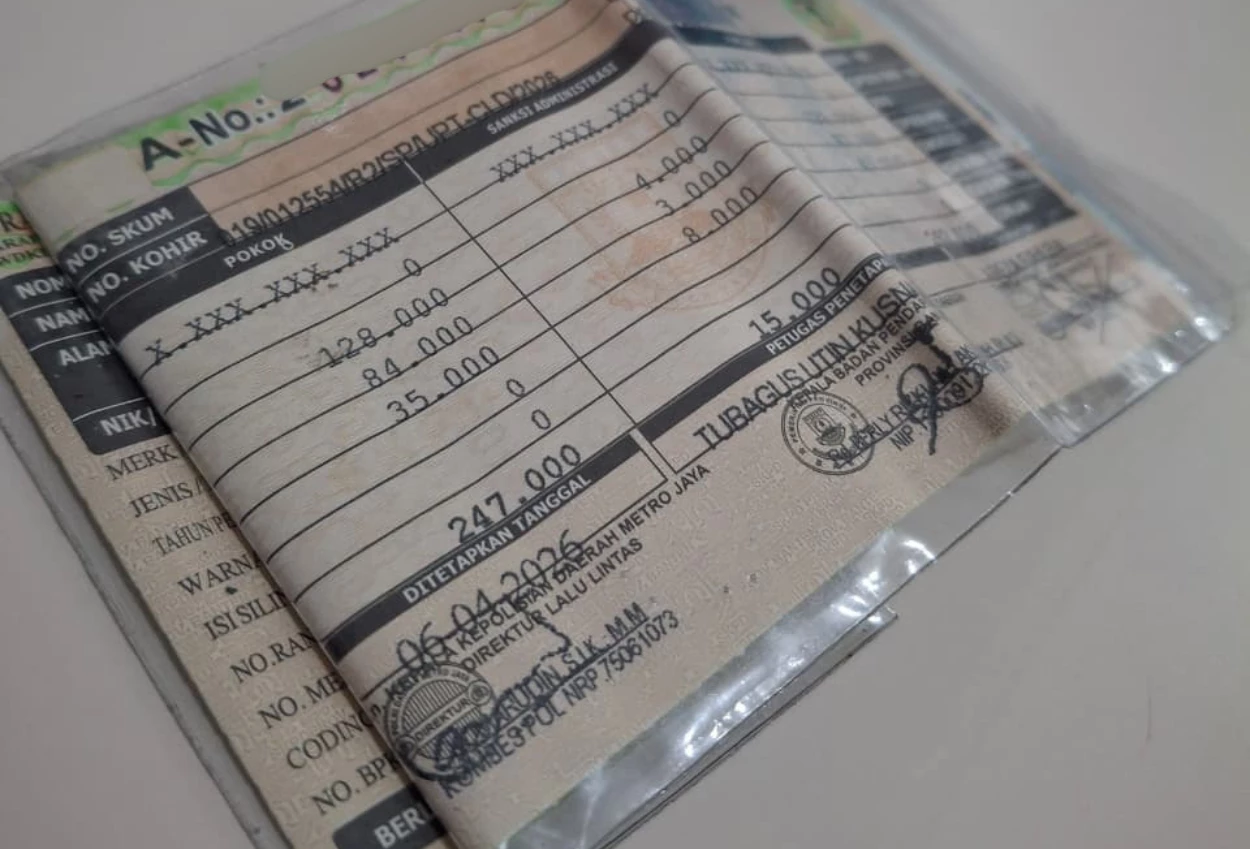 Pajak Hidup tapi STNK Mati Tetap Ditilang Begini Aturannya