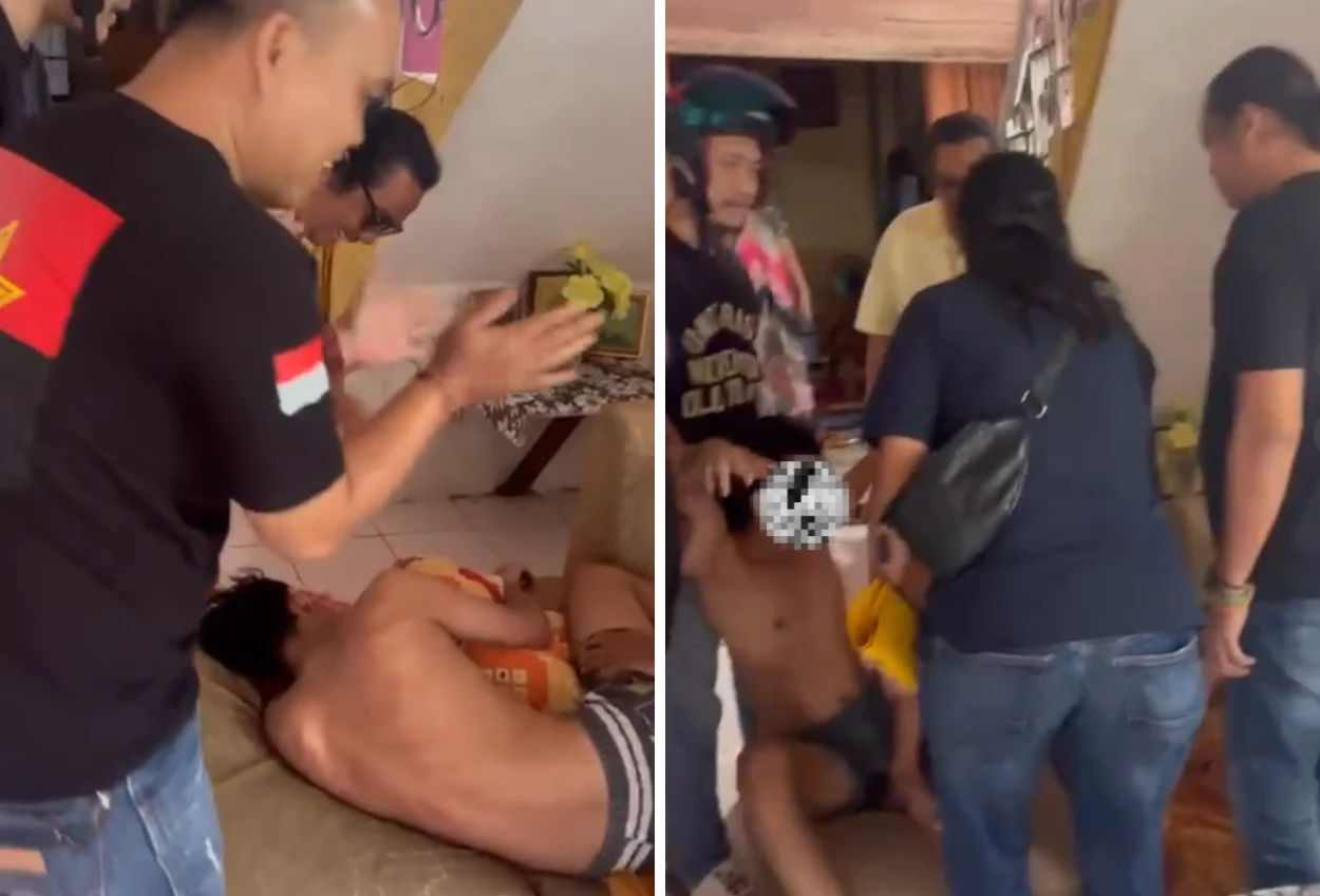 Pelaku Penusukan di Palembang Ditangkap Polisi saat Tidur, Dinyanyikan Lagu Selamat Ulang Tahun