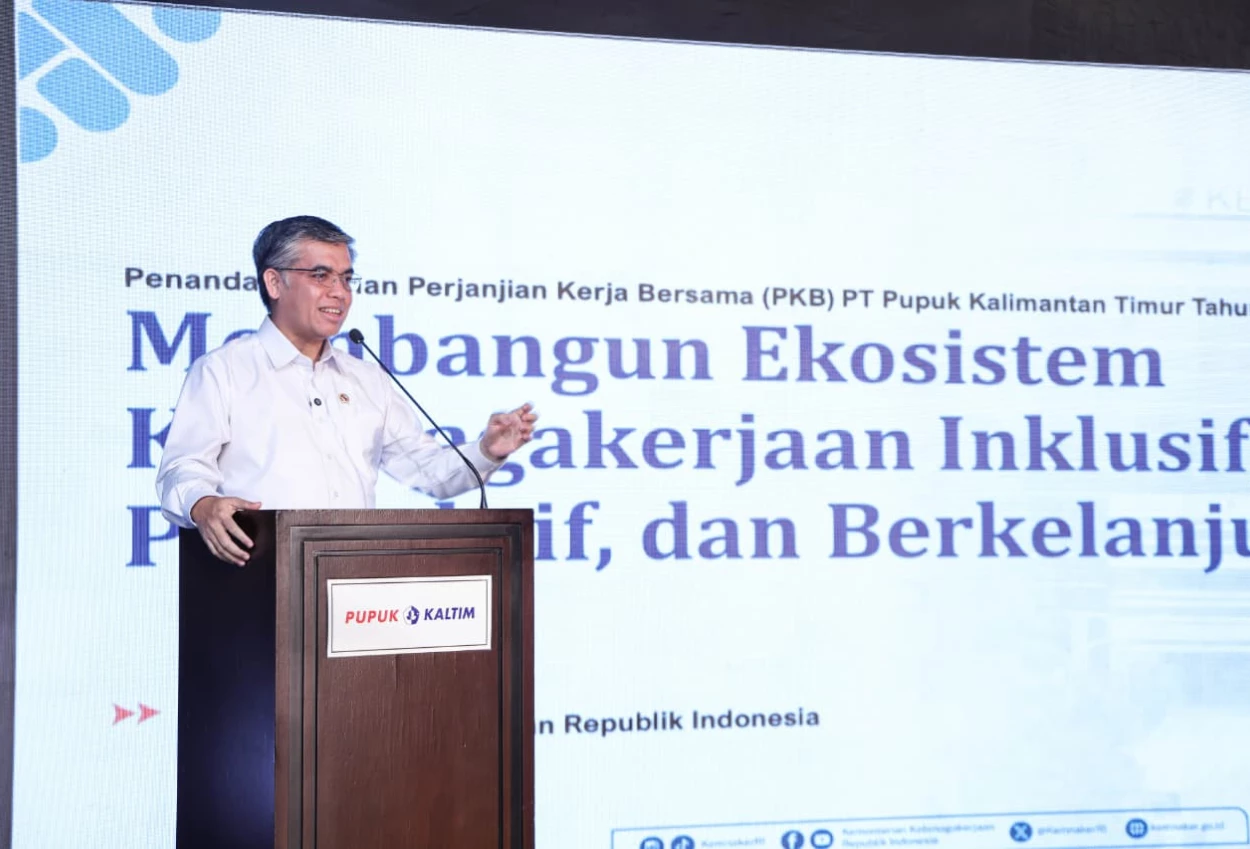 Pemanfaatan AI Diniai Masih Rendah di Indonesia, Menaker Kita Harus Beradaptasi dan Terus Berkembang
