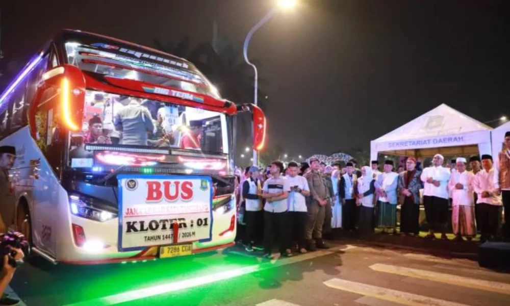 Pemkot Tangerang Lepas Keberangkatan 393 Jemaah Haji Kloter Pertama