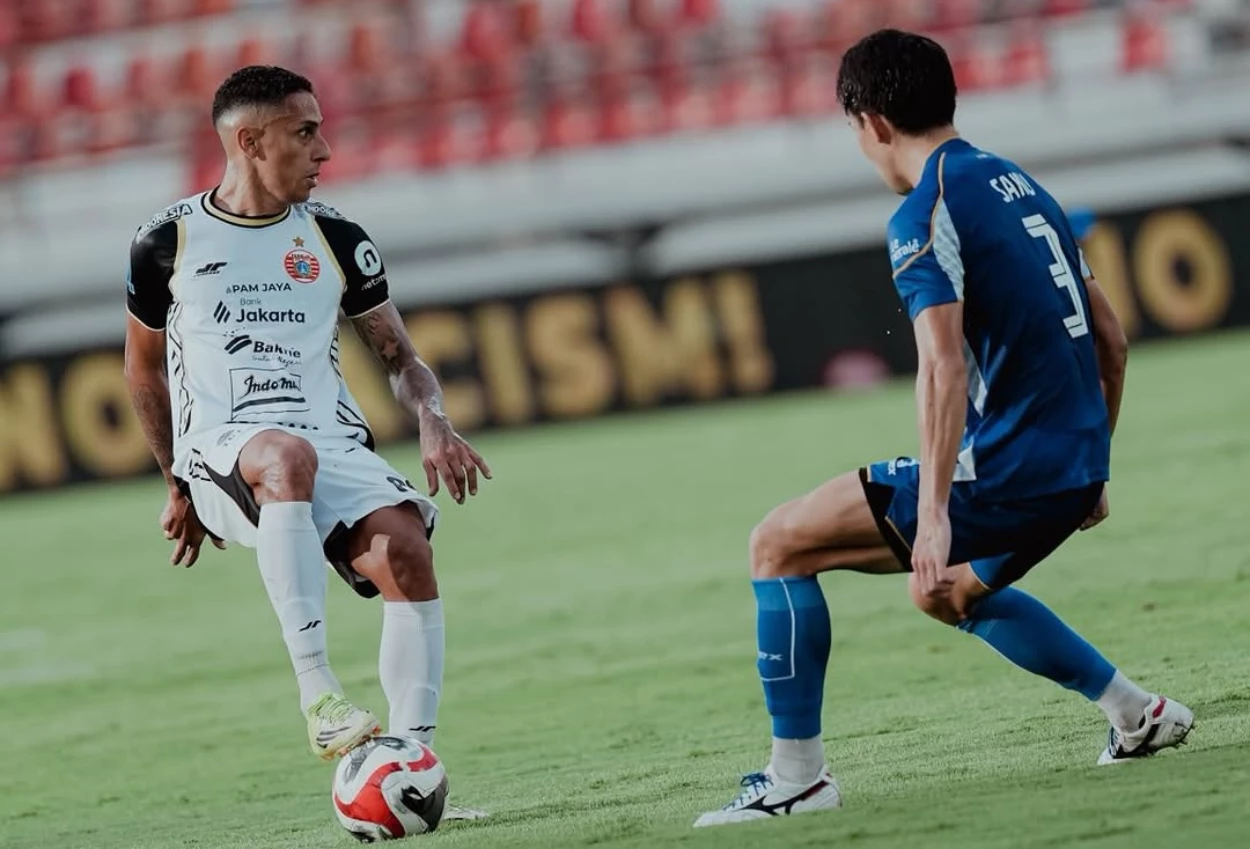 Persija vs PSIM 1 1 Penalti Allano Selamatkan Macan Kemayoran