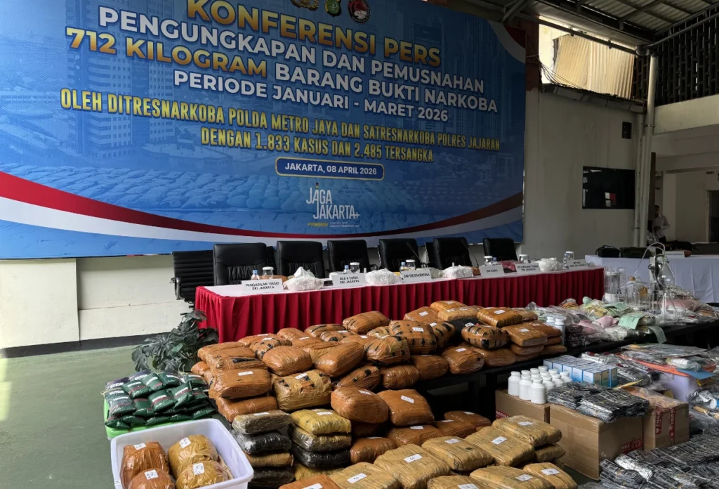 Polda Metro Jaya Bongkar 1.833 Kasus Narkoba selama Tiga Bulan, Ribuan Tersangka Ditangkap (2)