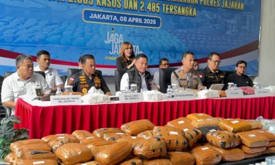 Polda Metro Jaya Bongkar 1.833 Kasus Narkoba selama Tiga Bulan, Ribuan Tersangka Ditangkap