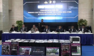 Polisi Tangkap Sejoli Penjual Skrip Phising di Kupang, Raup Keuntungan hingga Rp25 M