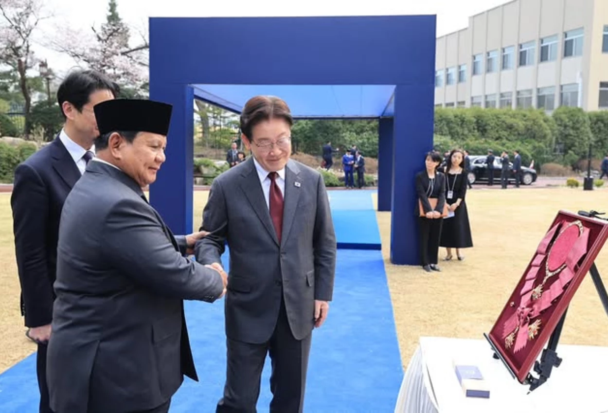 Prabowo Dapat Penghargaan Tertinggi dari Korea Selatan, Ini Jasanya