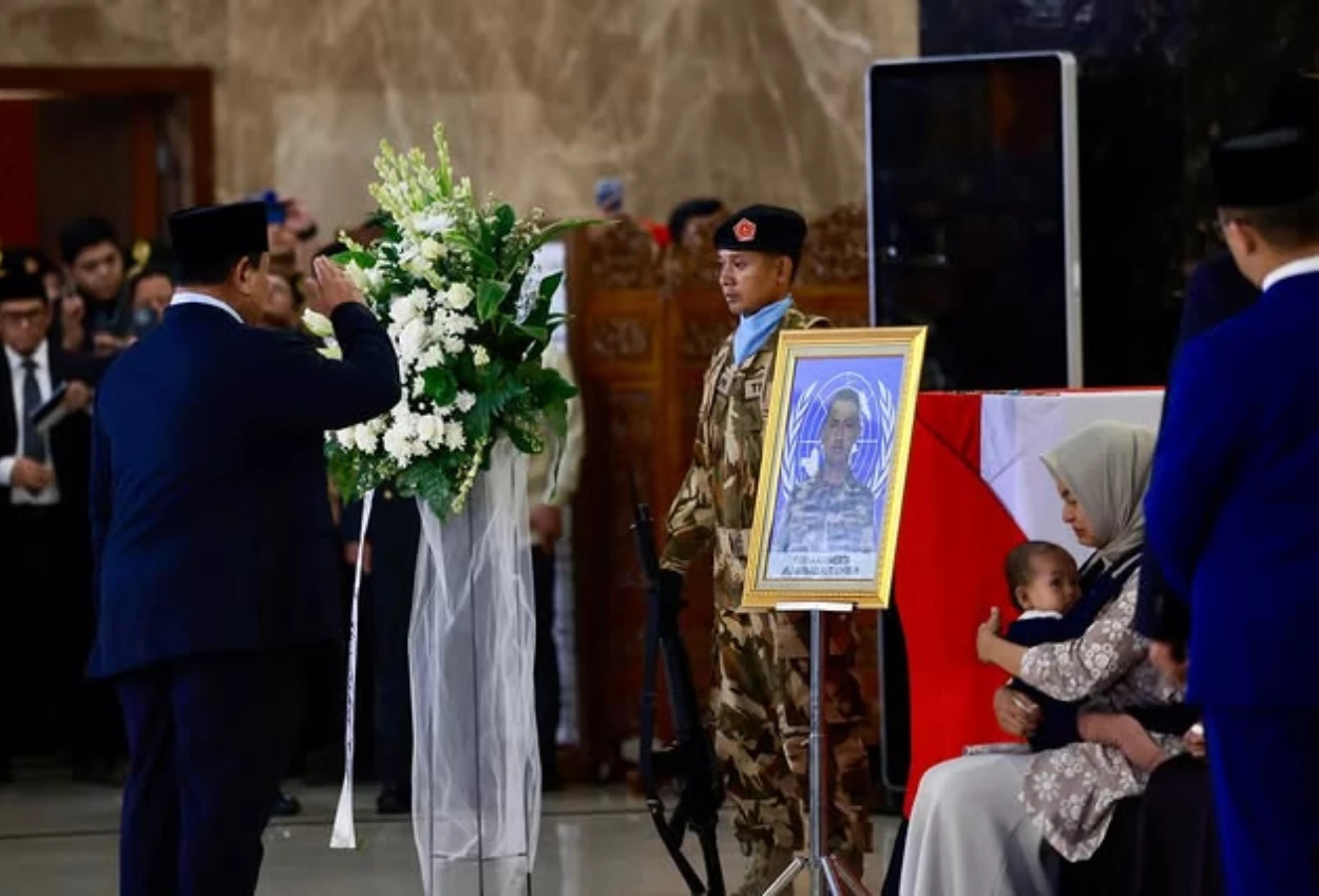 Prabowo Kecam Tindakan Keji yang Gugurkan Tiga Prajurit TNI di Lebanon