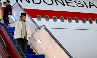Prabowo Tiba di Tanah Air usai Rampungkan Lawatan ke Jepang dan Korea Selatan